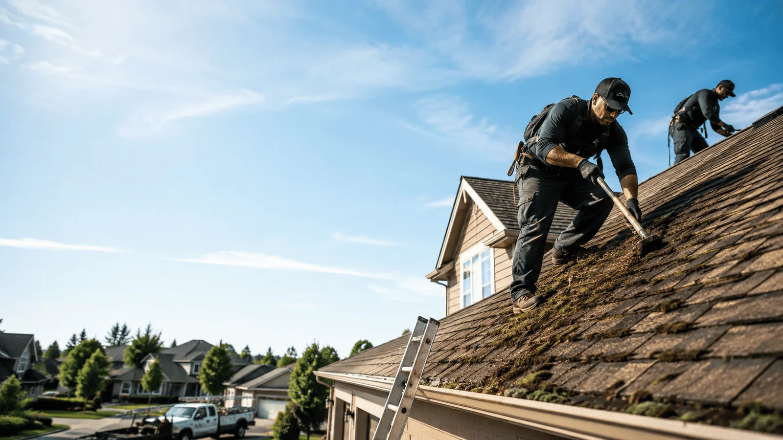 Roof Moss Removal in Rouzerville, PA near me